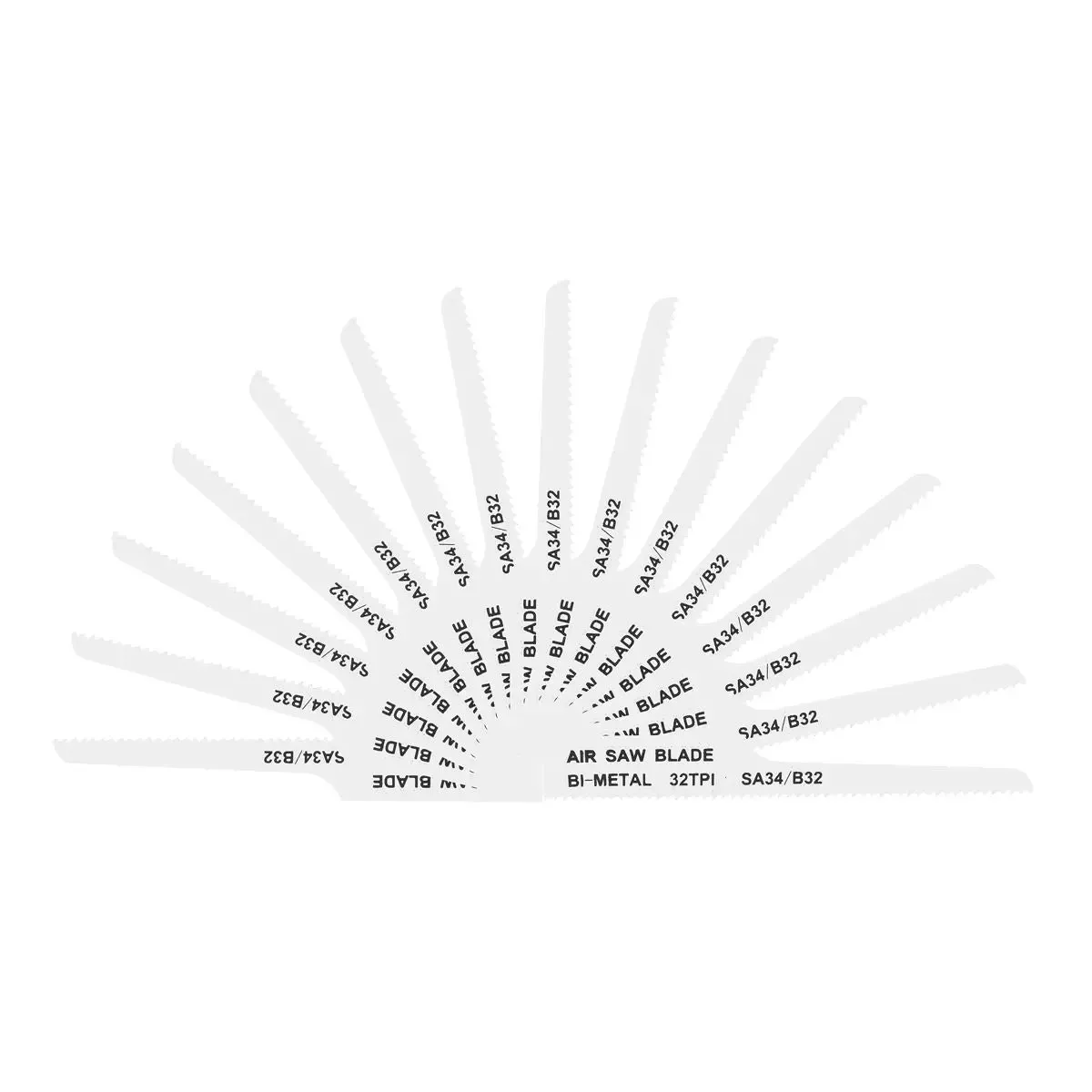 Sealey 94.5mm Air Saw Blade 32tpi - Pack of 15