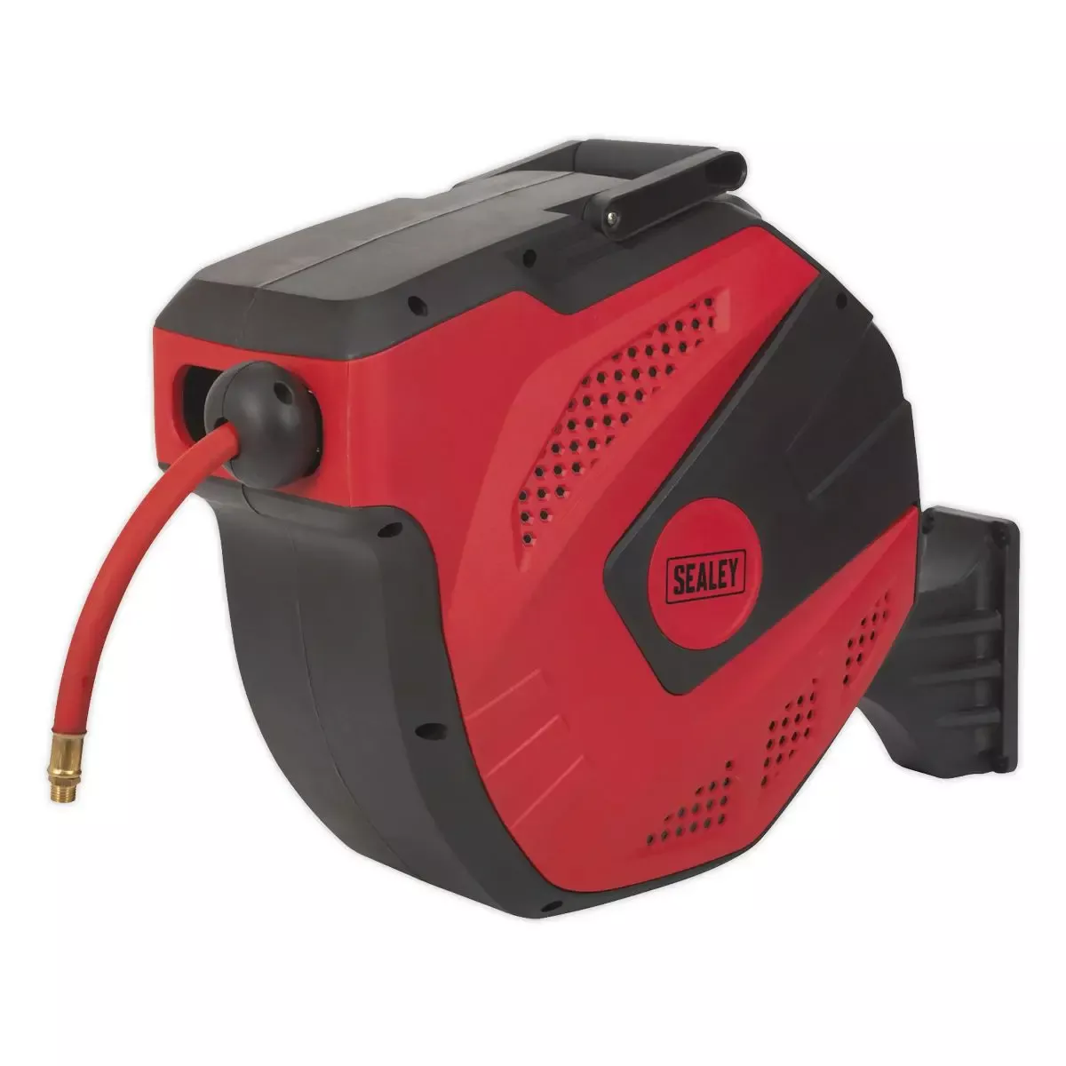 Sealey Air Hose Reel Auto-Rewind Control 15m Ø10mm ID - Rubber Hose