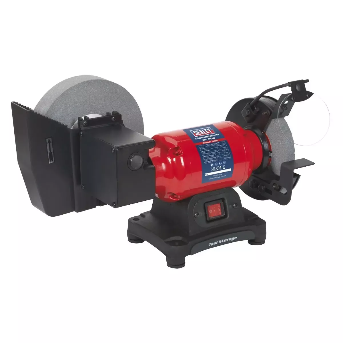 Sealey Bench Grinder Wet & Dry Ø200/150mm 250W/230V