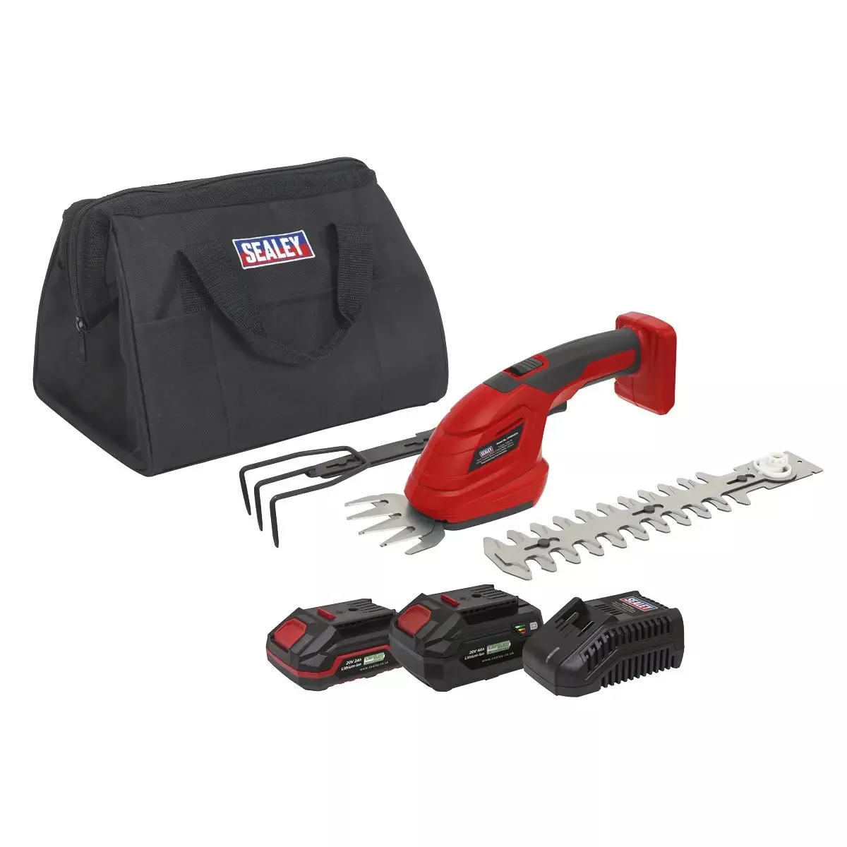 Sealey Cordless 3-in-1 Garden Tool Kit 20V SV20 Series ?Çô 2 Batteries