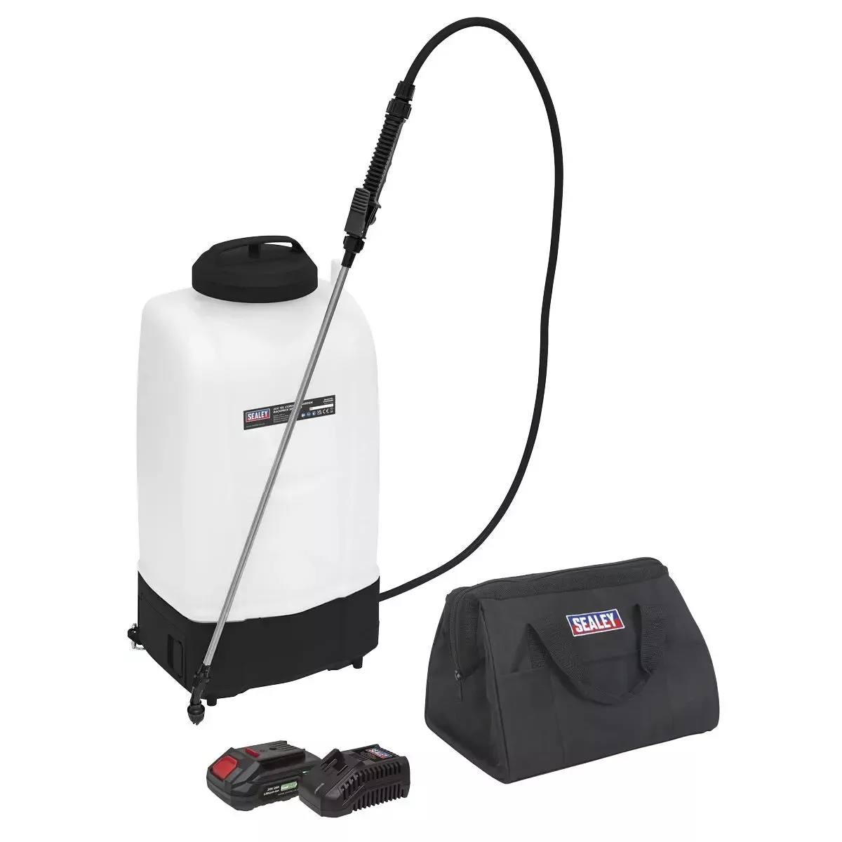 Sealey Cordless Garden Backpack Sprayer 15L 20V 2Ah SV20 Series