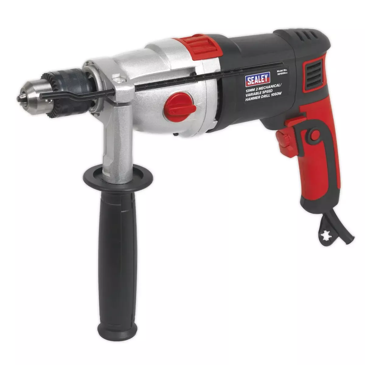 Sealey Hammer Drill Ø13mm 2 Mechanical/Variable Speed 1050W/230V