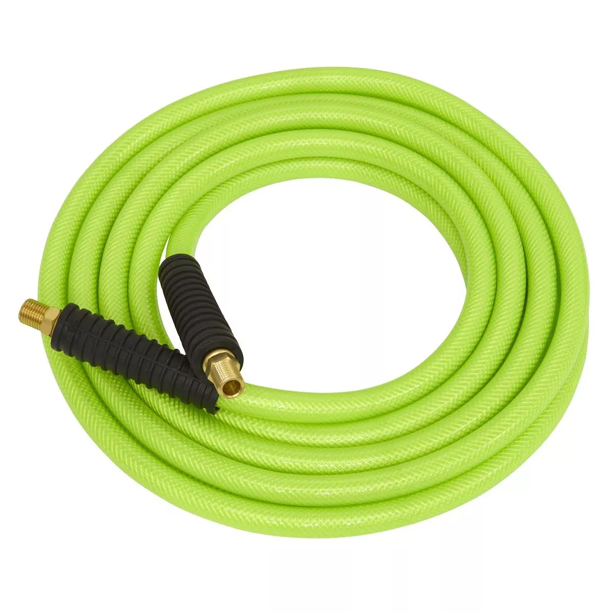 Sealey High-Visibility Air Hose with 1/4"BSP Unions 15m x 10mm