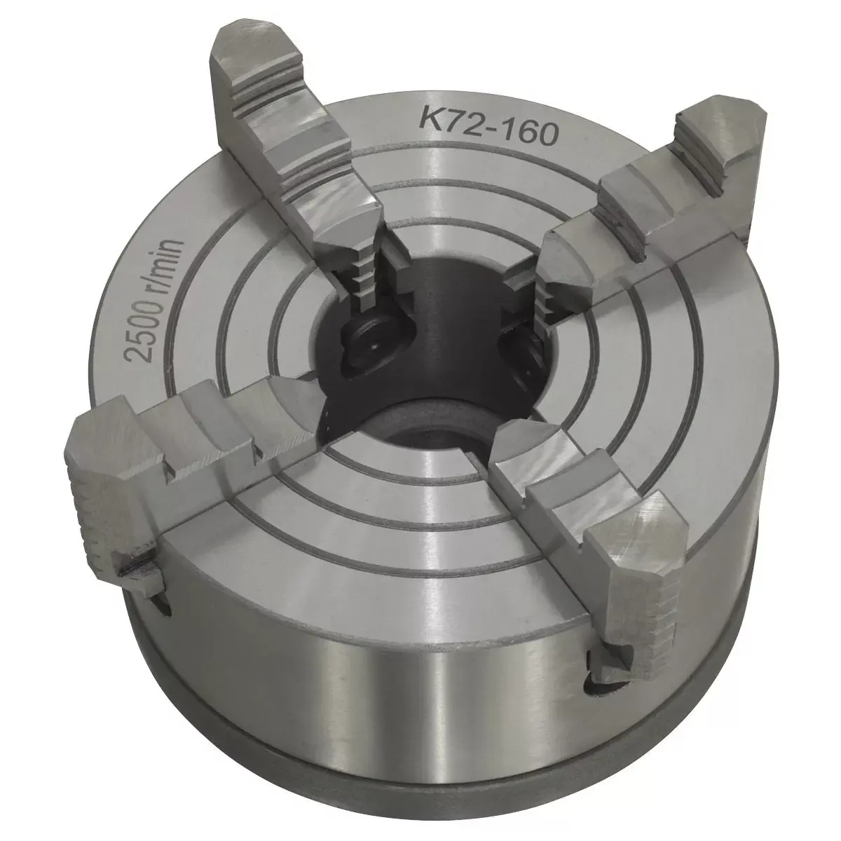 Sealey Independent Chuck 4-Jaw with Back Plate