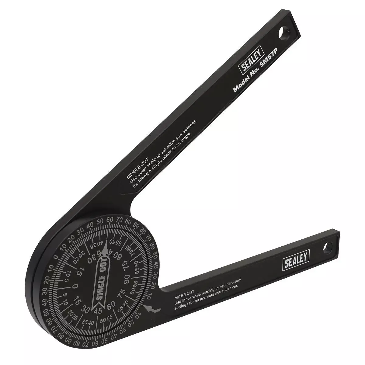 Sealey Mitre Saw Protractor - Aluminium