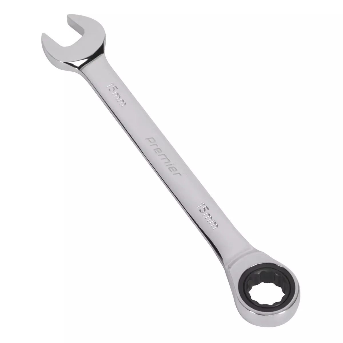 Sealey Premier Ratchet Combination Spanner 15mm