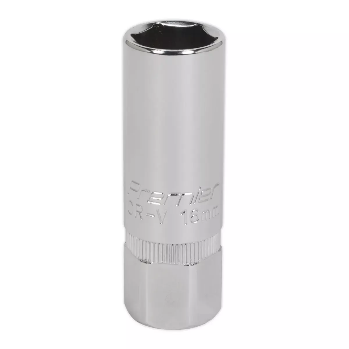 Sealey Premier Spark Plug Socket 16mm 1/2"Sq Drive