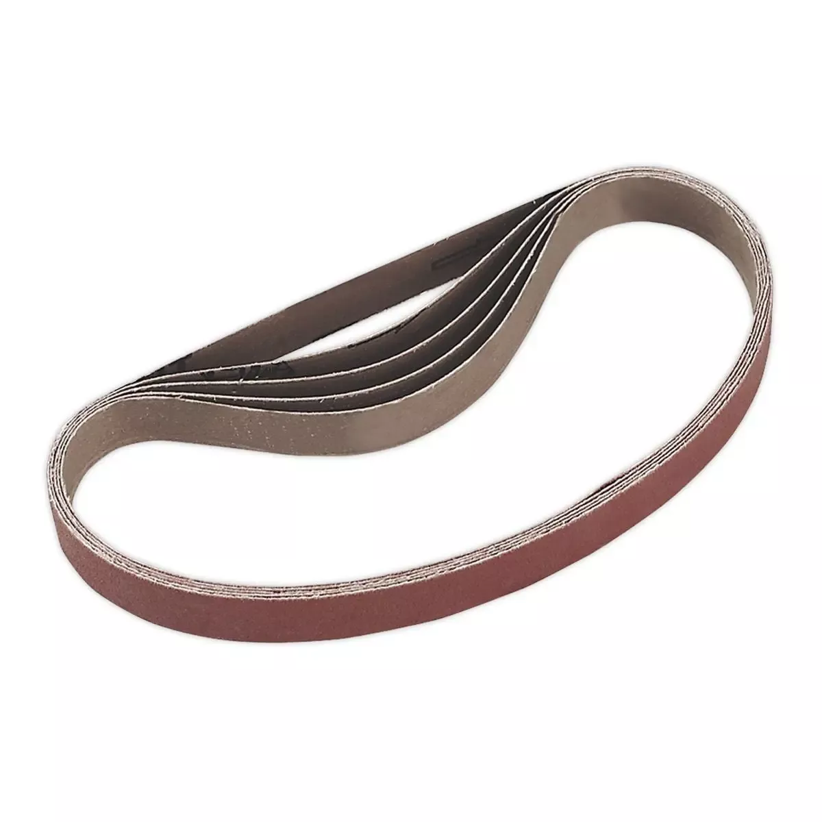 Sealey Sanding Belt 20 x 520mm 100Grit Pack of 5
