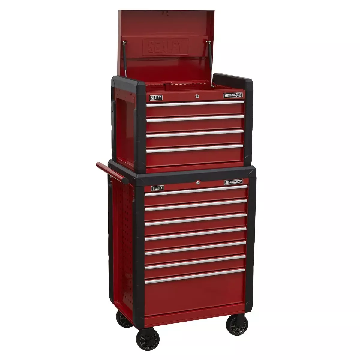 Sealey Superline Pro Topchest 4 Drawer & Rollcab 7 Drawer Combination