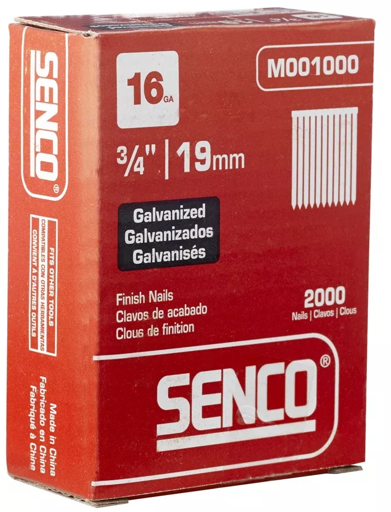SENCO M001005 16 Ga. Straight Strip Finish Nails