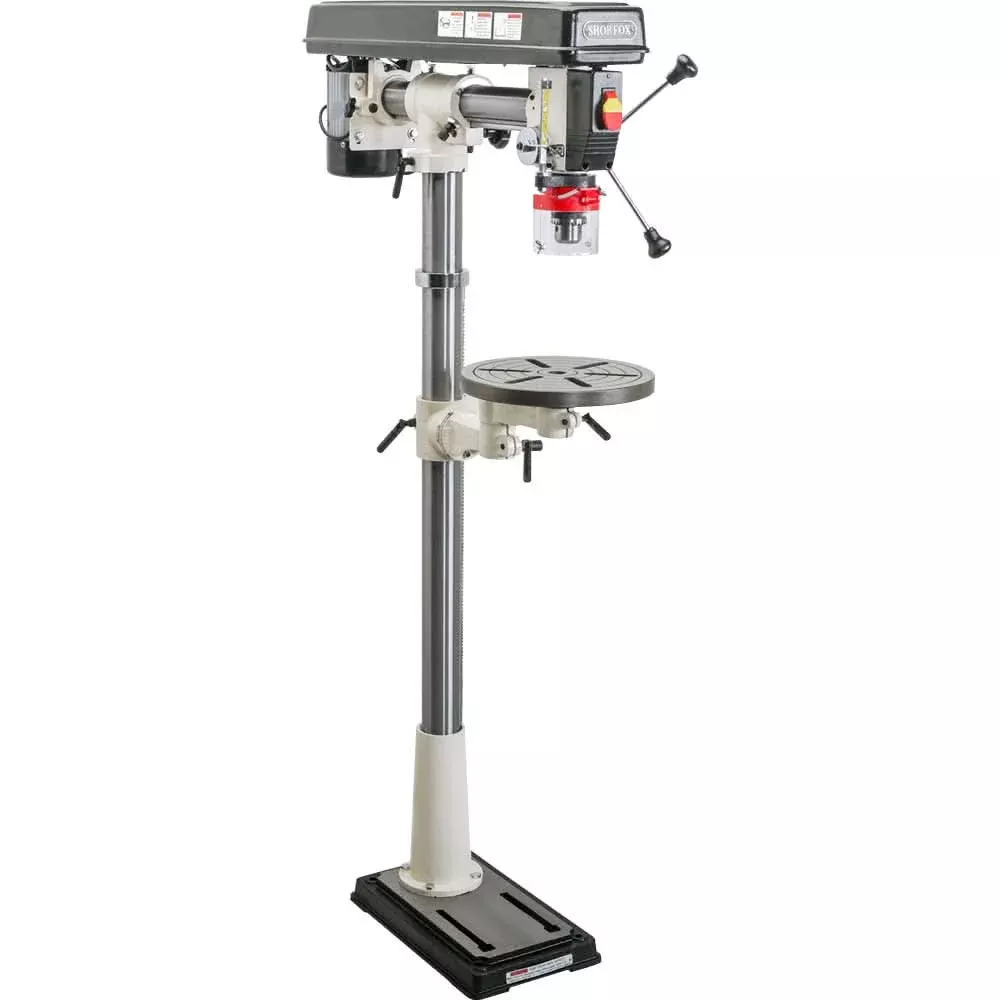 Shop Fox W1670 1/2 HP 34-Inch Floor Radial Drill Press