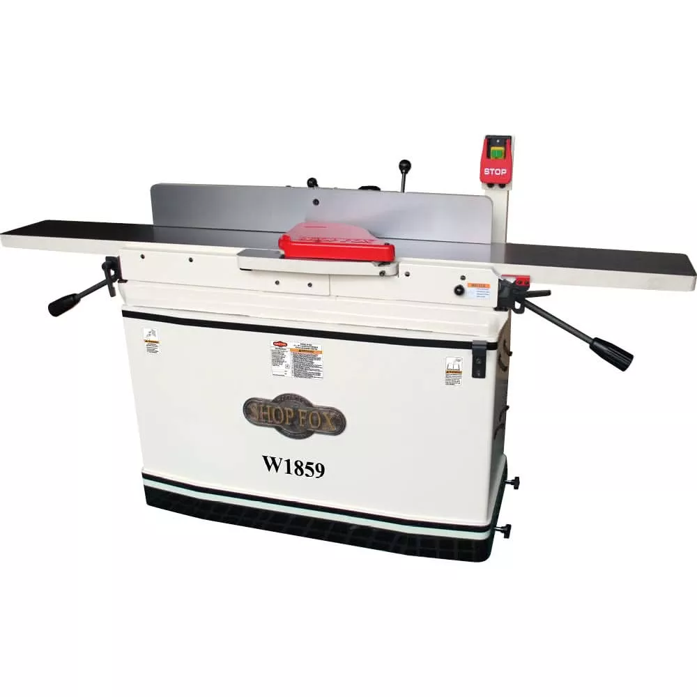 Shop Fox W1859 8-Inch x 76-Inch Parallelogram Jointer with Mobile Base