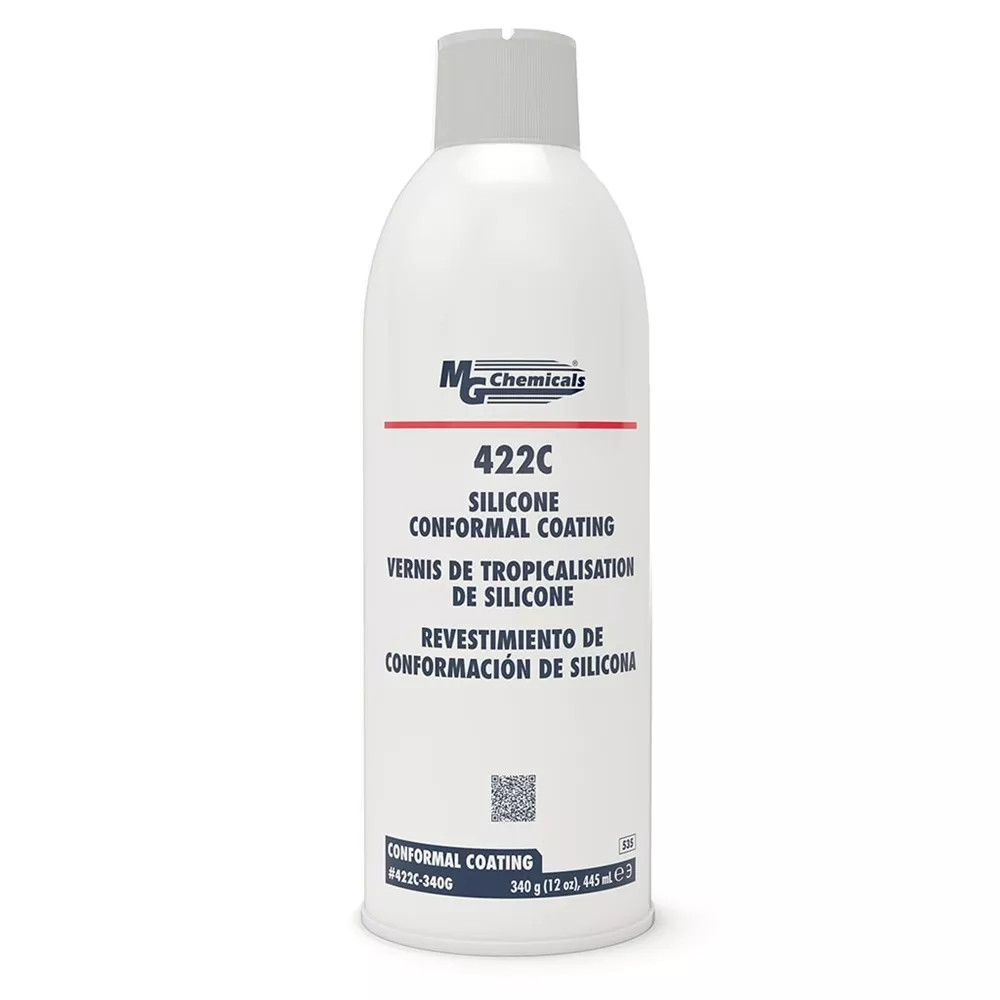 Silicone Conformal Coating - With UV Indicator, Aerosol 340g, 445ml (12oz)