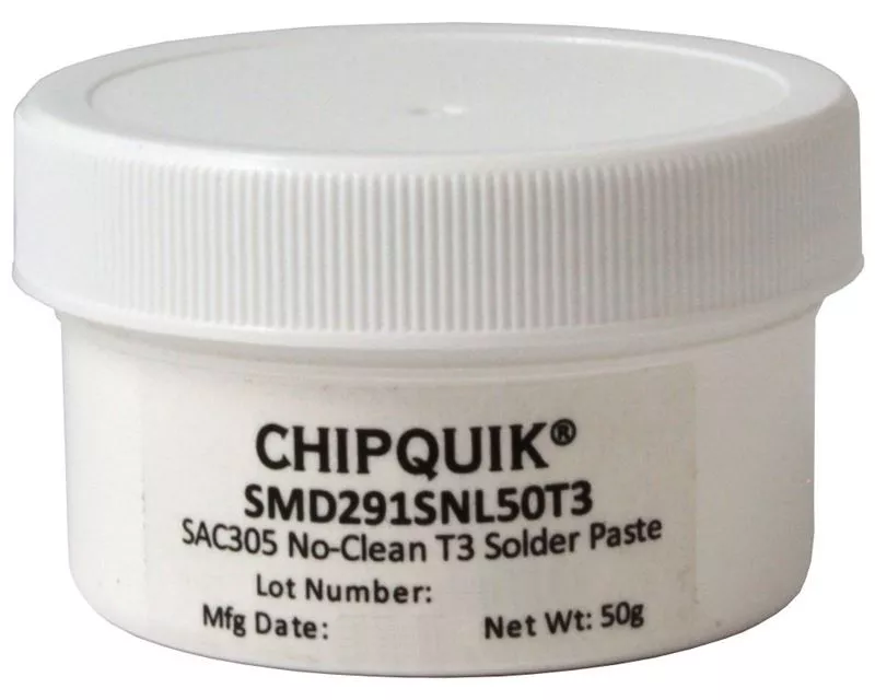 Solder Paste in jar 50g (T3) SAC305 no clean