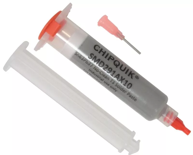 Solder Paste no clean Sn63/Pb37 in 10cc syringe 35g (T3)