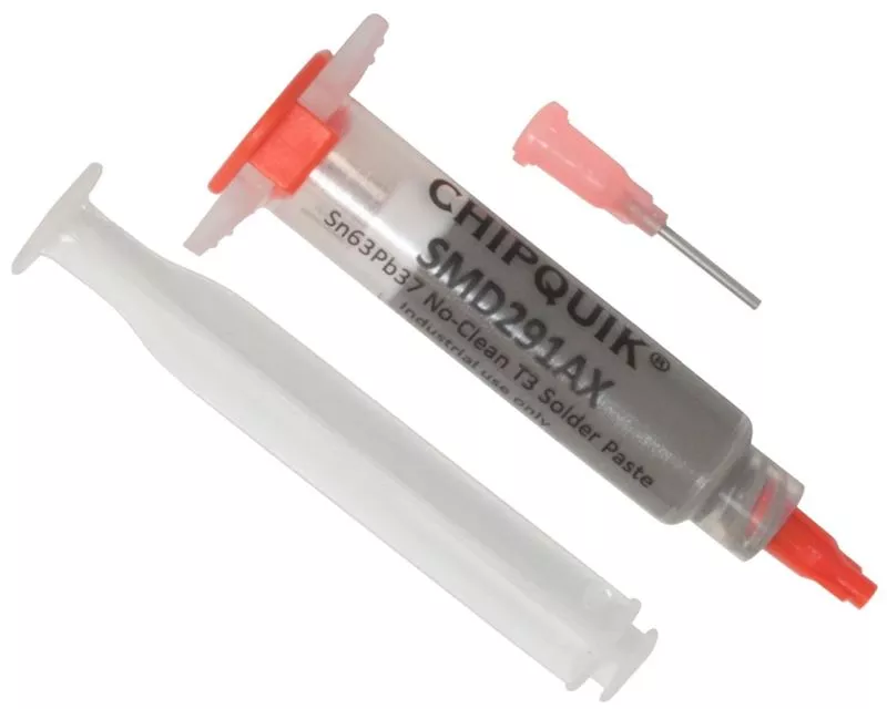 Solder Paste no clean Sn63/Pb37 in 5cc syringe 15g (T3)