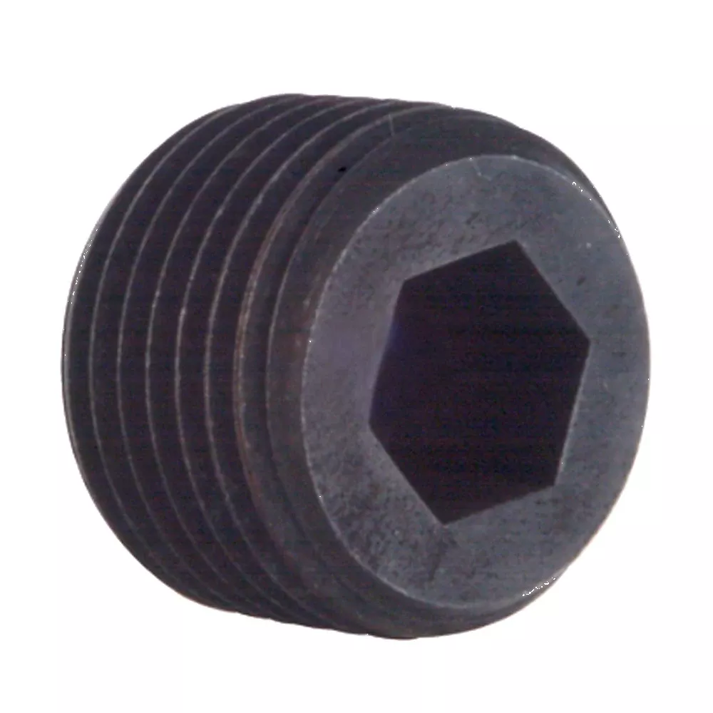 SPX Fluid Power Pipe Plug, Heat Treated, 3/8" NPTF 9687
