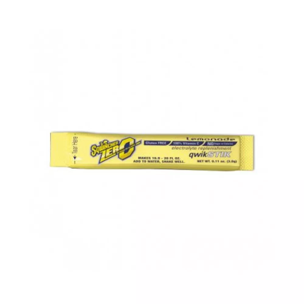 Sqwincher Qwik Stik Zero Lemonade, 20Oz Yield (50 Pack)