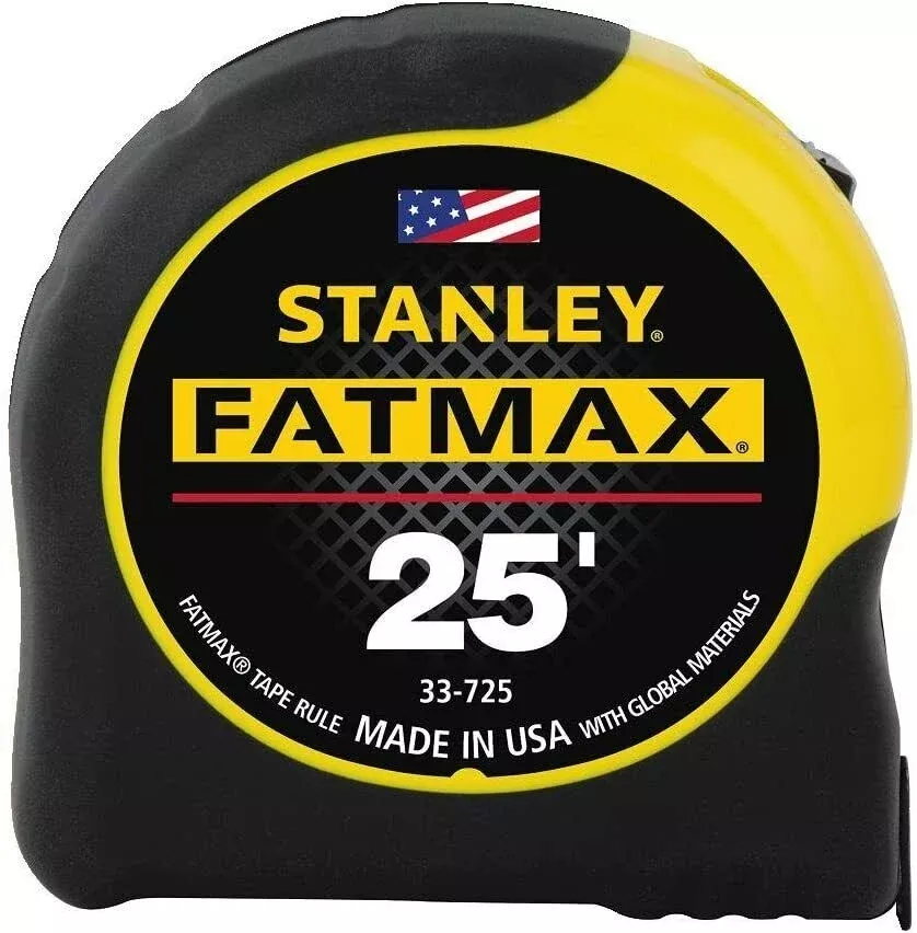 Stanley FATMAX Tape Measure with BladeArmor Coating 1-1/4in. X 25 ft