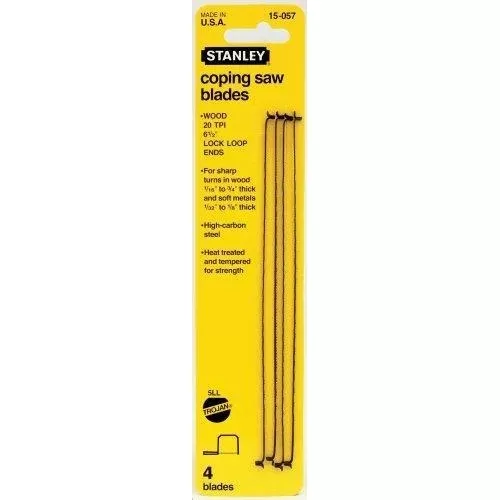 Stanley Saw Coping 15T 10Pk