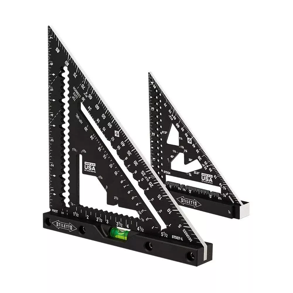 STILETTO 4.5" & 7" Rafter Square Set