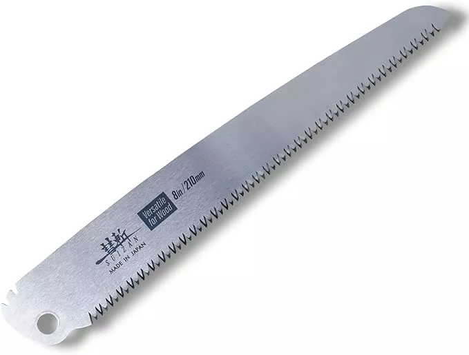 SUIZAN Replacement Blade for Japanese Folding Saw 8.3" Versatile for Wood