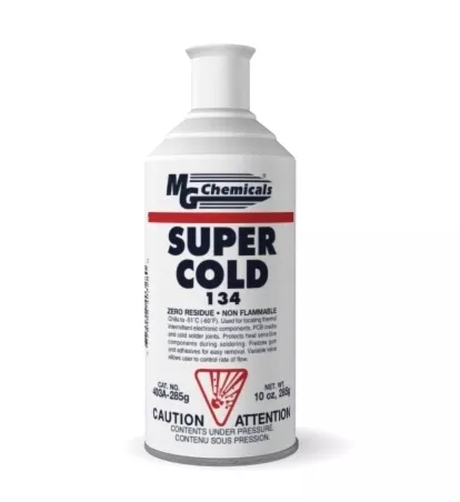 Super Cold 134 Freeze Spray Can, 285 grams (10 oz) aerosol