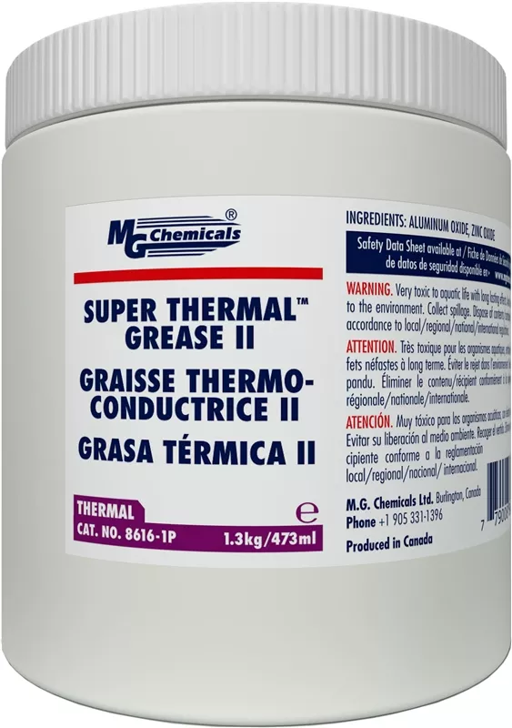 Super Thermal Grease II Thermal Compound, 483 ml, jar