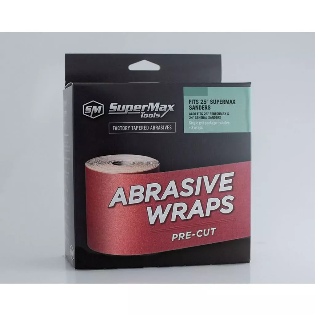 Supermax 625-024 24-Grit, 25" Drum, 1-Pack