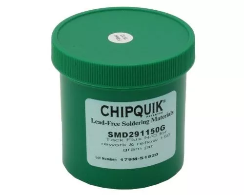Tack Flux no clean SMD291 in 150 gram Jar