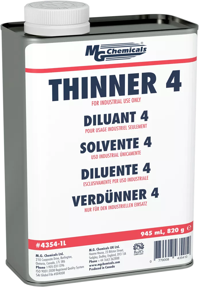 Thinner 4, 945 mL (32 fl. oz) can