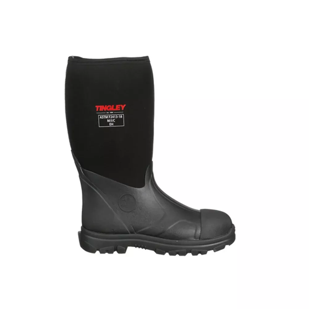Tingley Badger Men's Safety Toe Boots - Black, 8 87251.08
