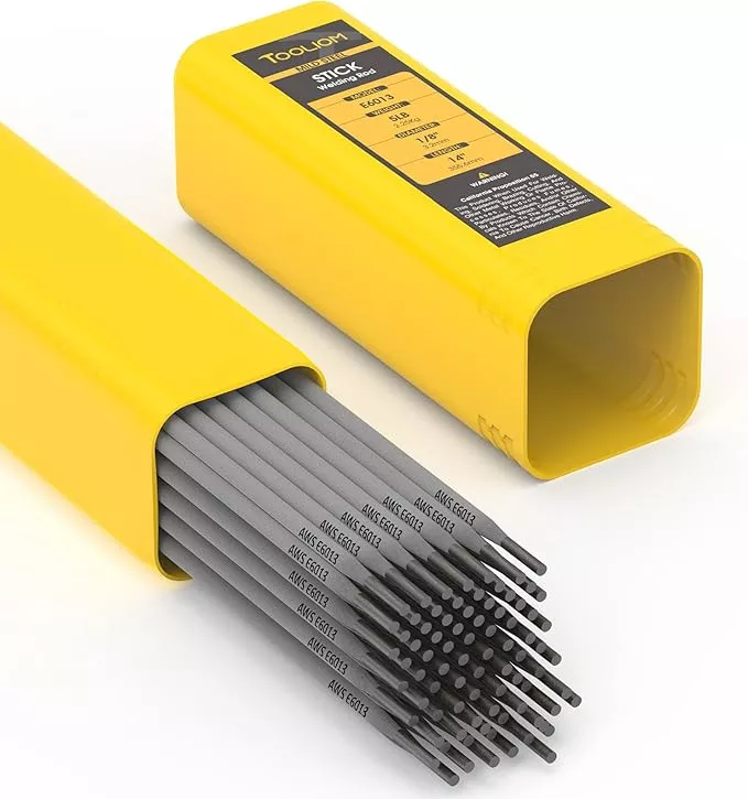 TOOLIOM E6013 Low Hydrogen Welding Rod 1/8" 5LB Carbon Steel Stick Electrodes