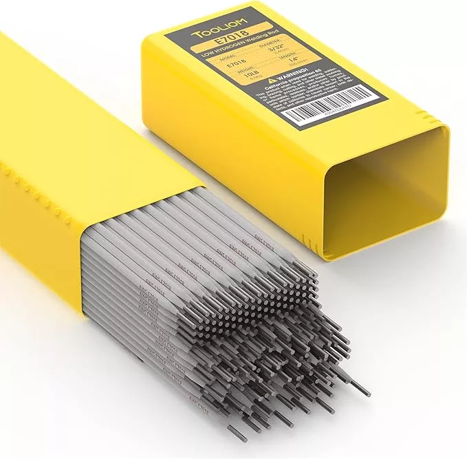 TOOLIOM E7018 Low Hydrogen Welding Rod 3/32" 10LB Carbon Steel Stick Electrodes