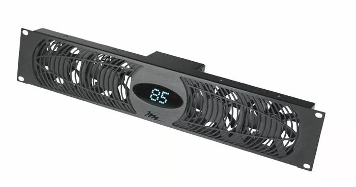ULTRA QUIET FAN PANEL W/DISPLAY BLACK