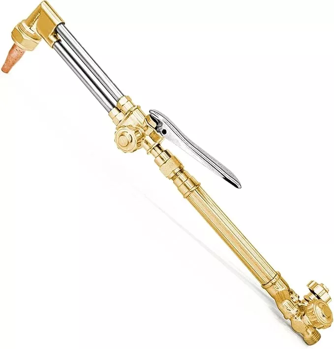 V-Type Medium Duty Oxyacetylene Cutting Torch - Compatible with CA1350 Cutting Attachment, 100FC Torch Handle, 3-101 Cutting Nozzle