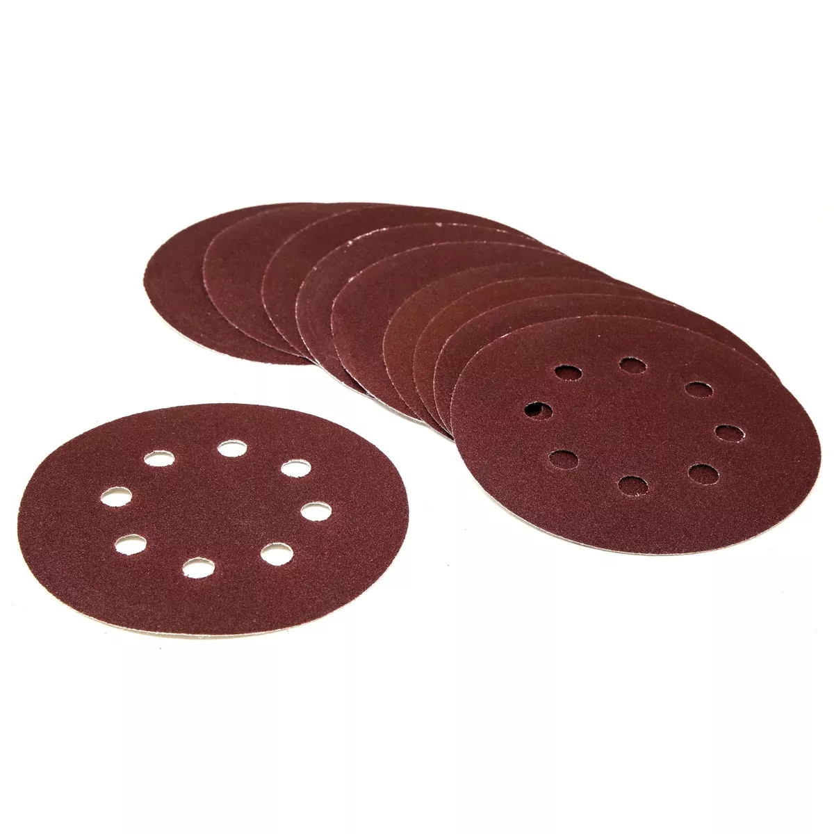 WEN 6305SP120 120-Grit Hook-and-Loop 5-Inch Sandpaper Sanding Discs, 10 Pack