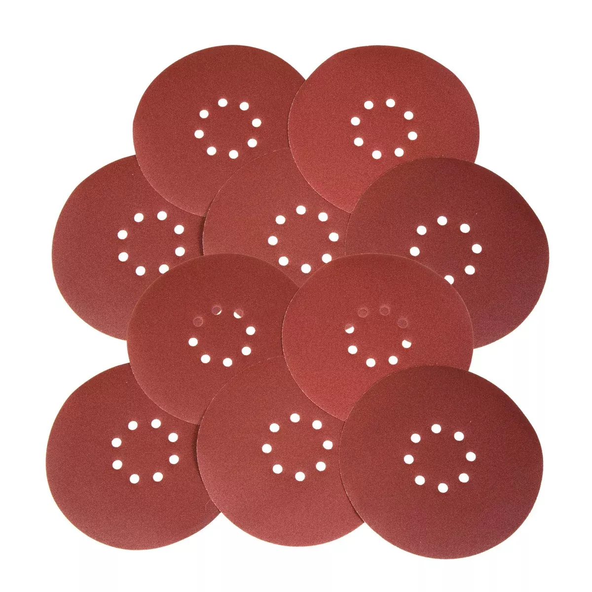 WEN 6369SP400 400-Grit Hook and Loop 9-Inch Drywall Sander Sandpaper, 10-Pack