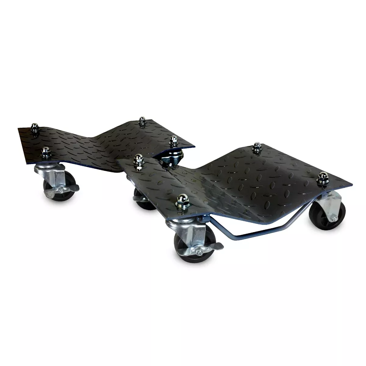 WEN 73017T 3000-Pound Capacity Vehicle Dollies with Brakes, Two Pack