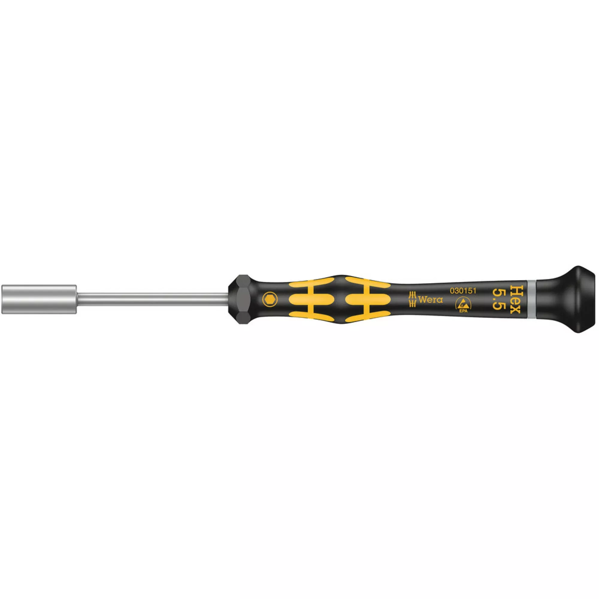 Wera 1569 ESD Nutdriver Kraftform Micro, 2 x 60 mm