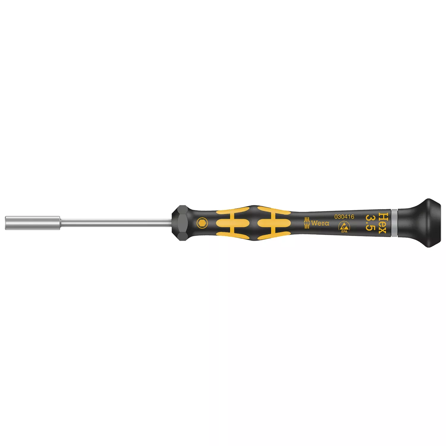 Wera 1569 ESD Nutdriver Kraftform Micro, 3.5 x 60 mm