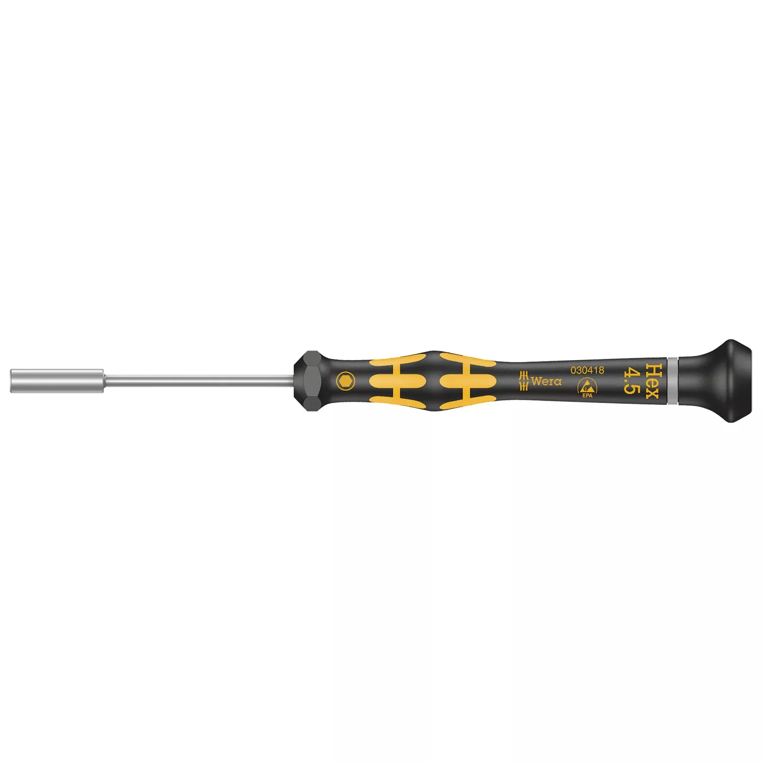 Wera 1569 ESD Nutdriver Kraftform Micro, 4.5 x 60 mm