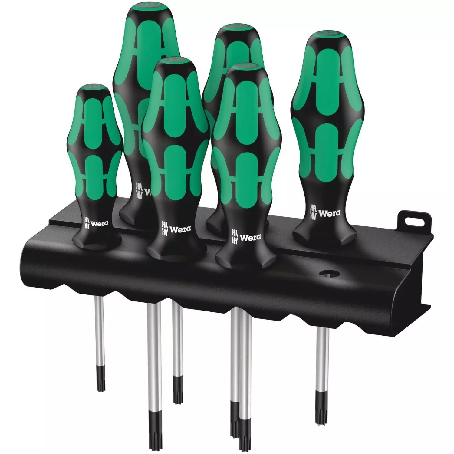 Wera 367/6 TORX Screwdriver set Kraftform Plus and rack, 6 pieces