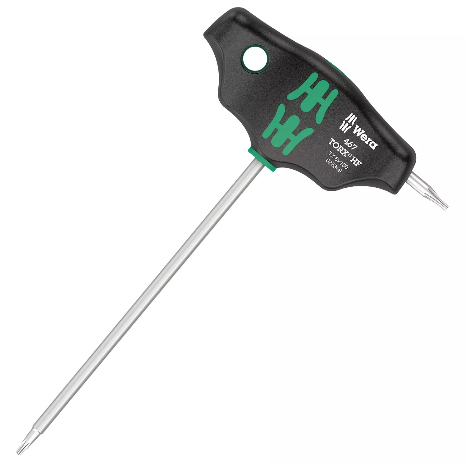 Wera 467 TORX HF T-handle screwdriver with holding function, TX 8 x 100 mm