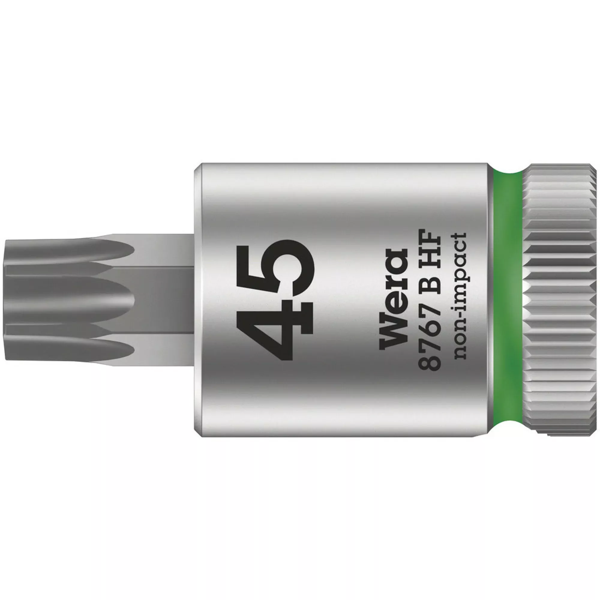 Wera 8767 B HF TORX Zyklop bit socket with holding function, 3/8" drive, TX 25 x 107 mm