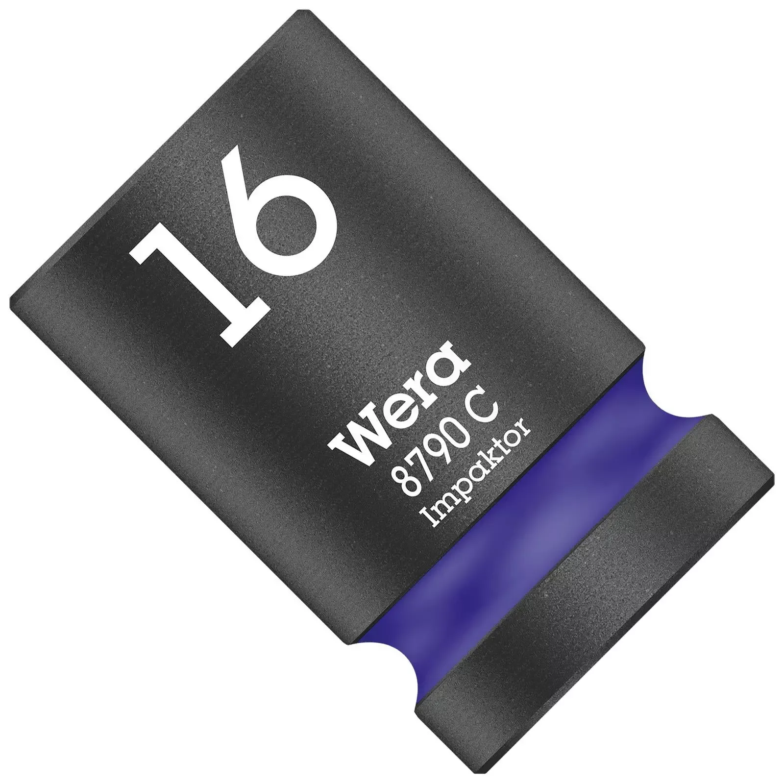 Wera Impact Socket Impaktor with 1/2" Drive Zyklop 8790 C 16mm x 38mm