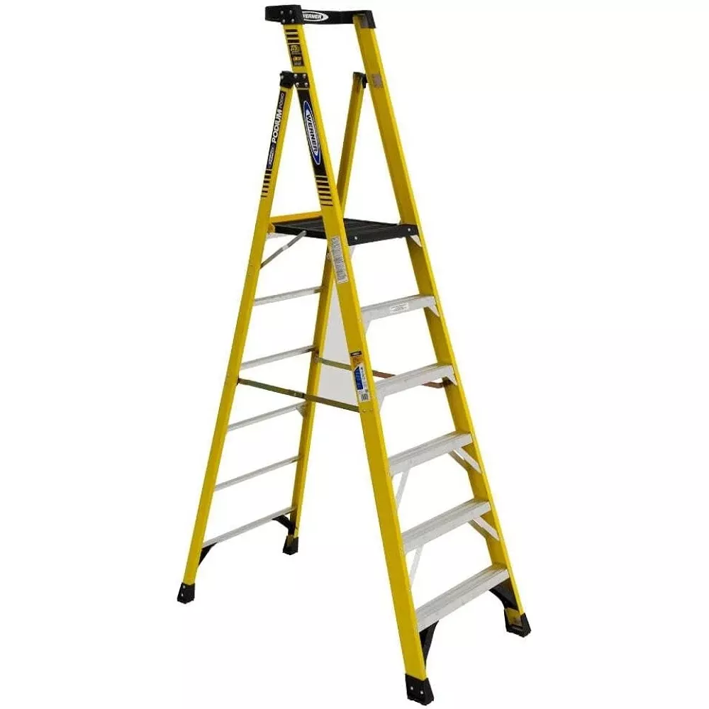 Werner 6' Type 1AA Fiberglass Podium Ladder PD7306