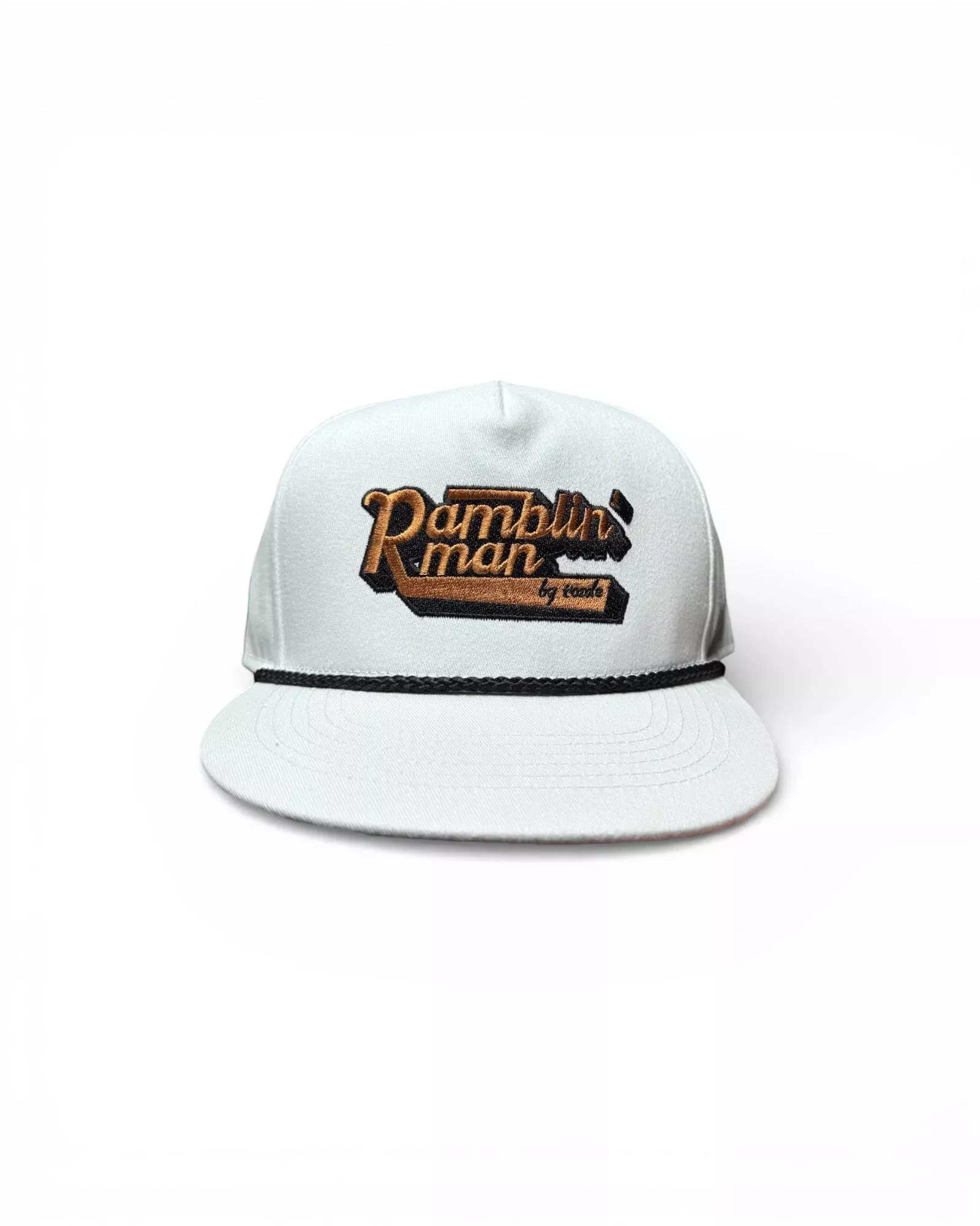 White Ramblin Man Rope Hat
