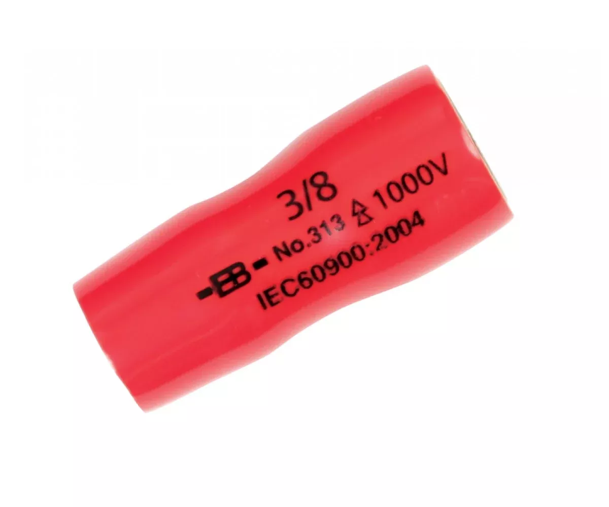 Wiha Tools 31515 Insulated Socket, 3/8" Drive, 15 mm