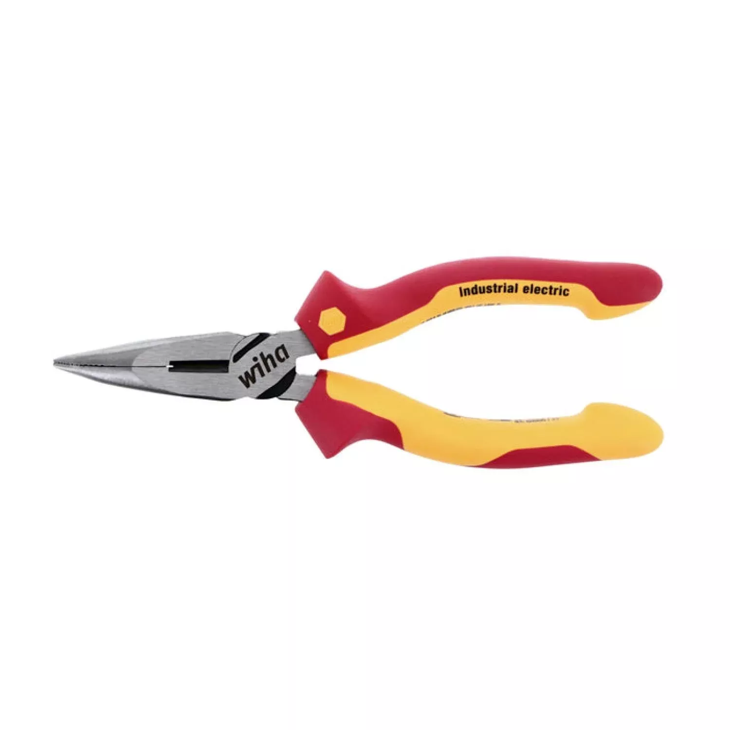 Wiha Tools 32928 Insulated Bent Nose Pliers, 6.3"